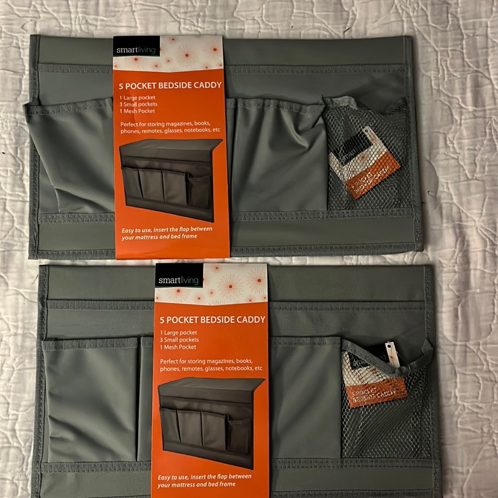 Bedside Caddy’s x 2